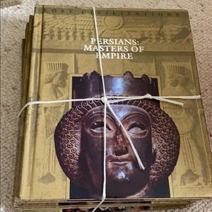 TIME LIFE BOOKS, six volume of lost civilizations